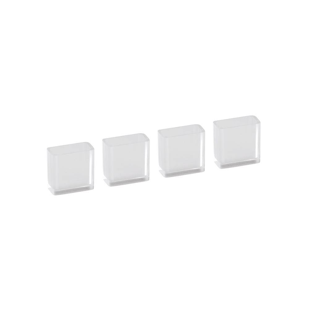 Voet voor ladeframe set van 4 transparant - Classic by Elfa