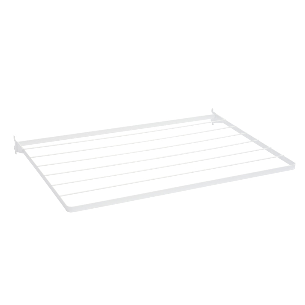 Opklapbaar droogrek 90 cm wit - Classic by Elfa