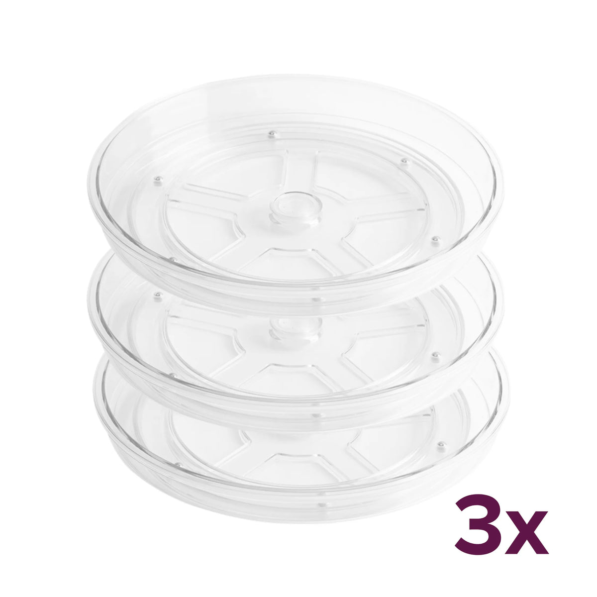 So Clever Draaiplateau Medium Ø28.5 (voordeelbundel) Classic Clear