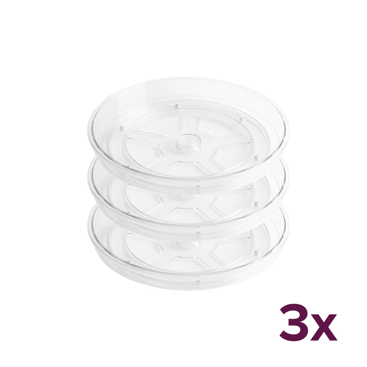 So Clever Draaiplateau Small Ø23.5 (voordeelbundel) Classic Clear