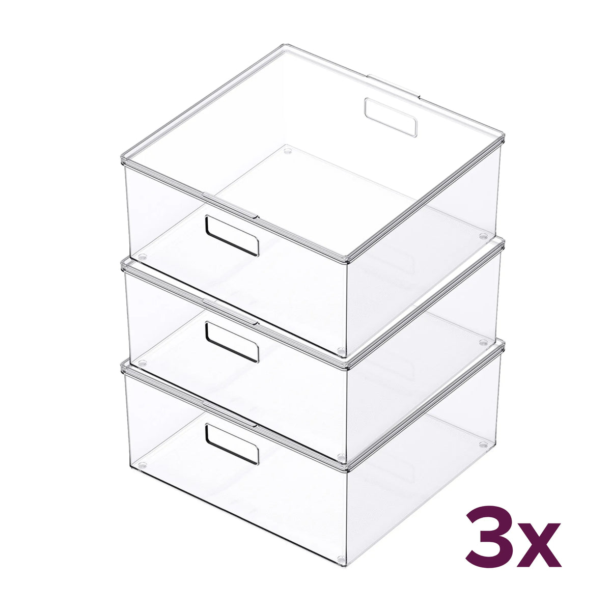 So Clever x Vacane Opbergbak 39 diep (L) met deksel (voordeelbundel)