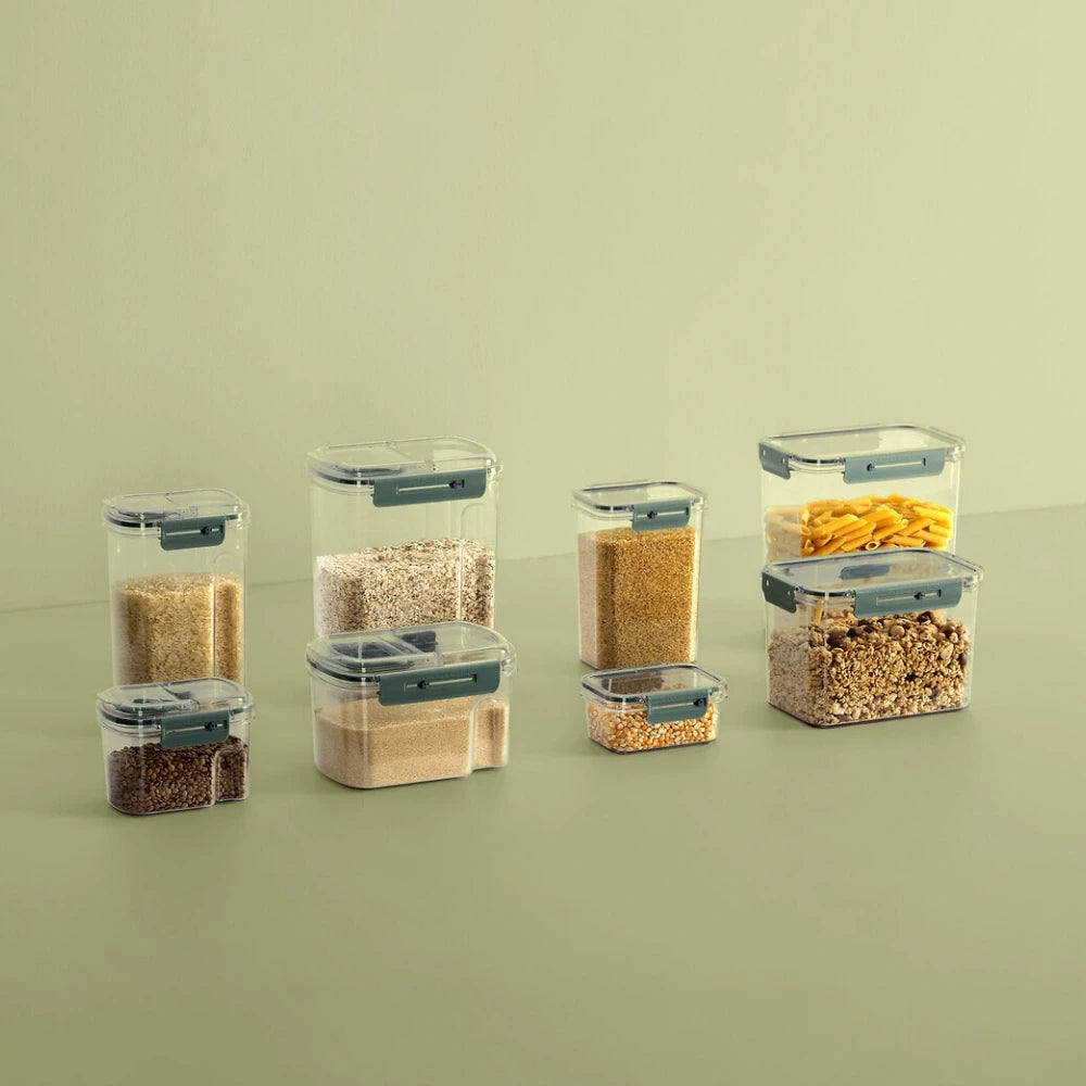 Luchtdichte voorraadbus 350 ml met datumaanduiding Five®