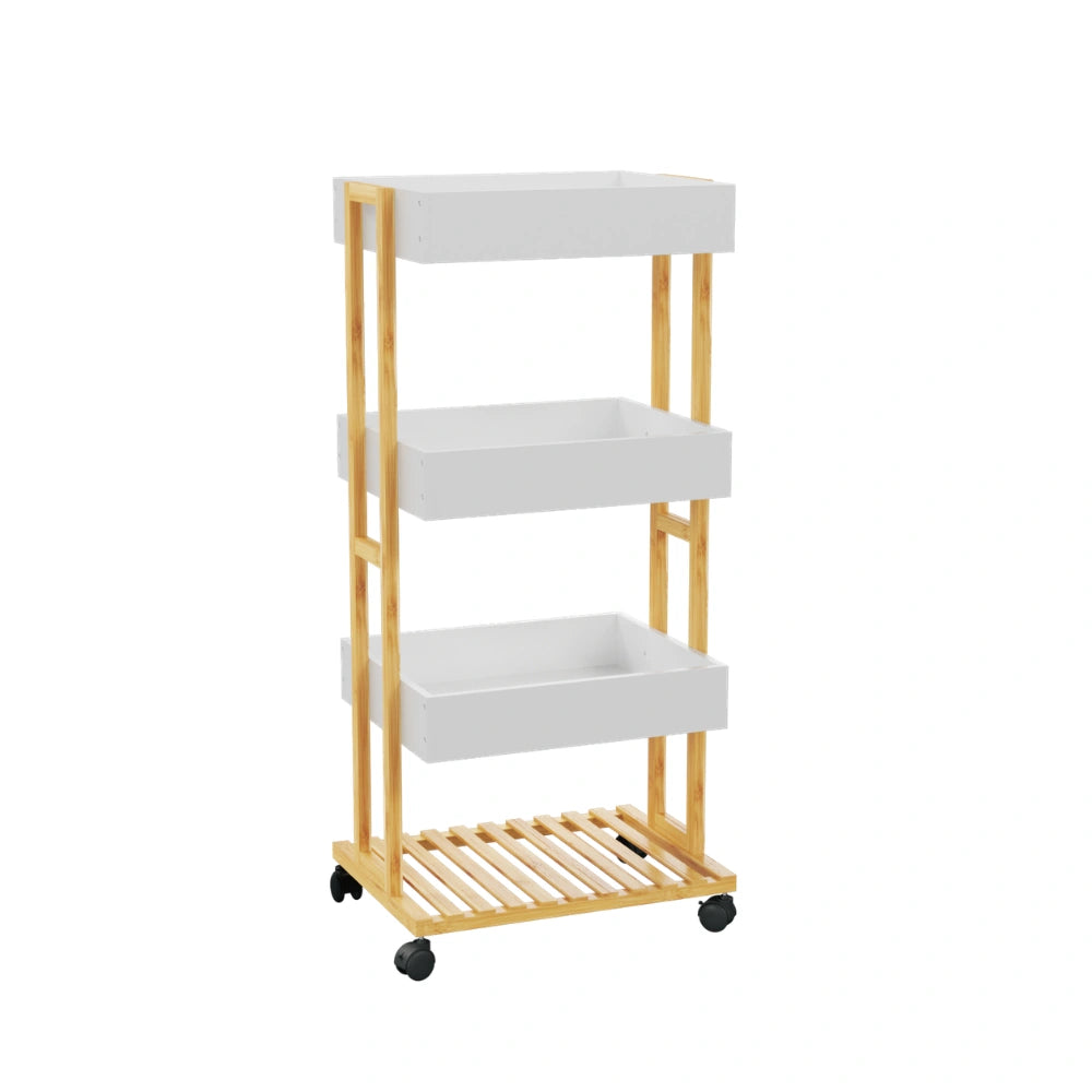 houten trolley badkamer of keuken Five®