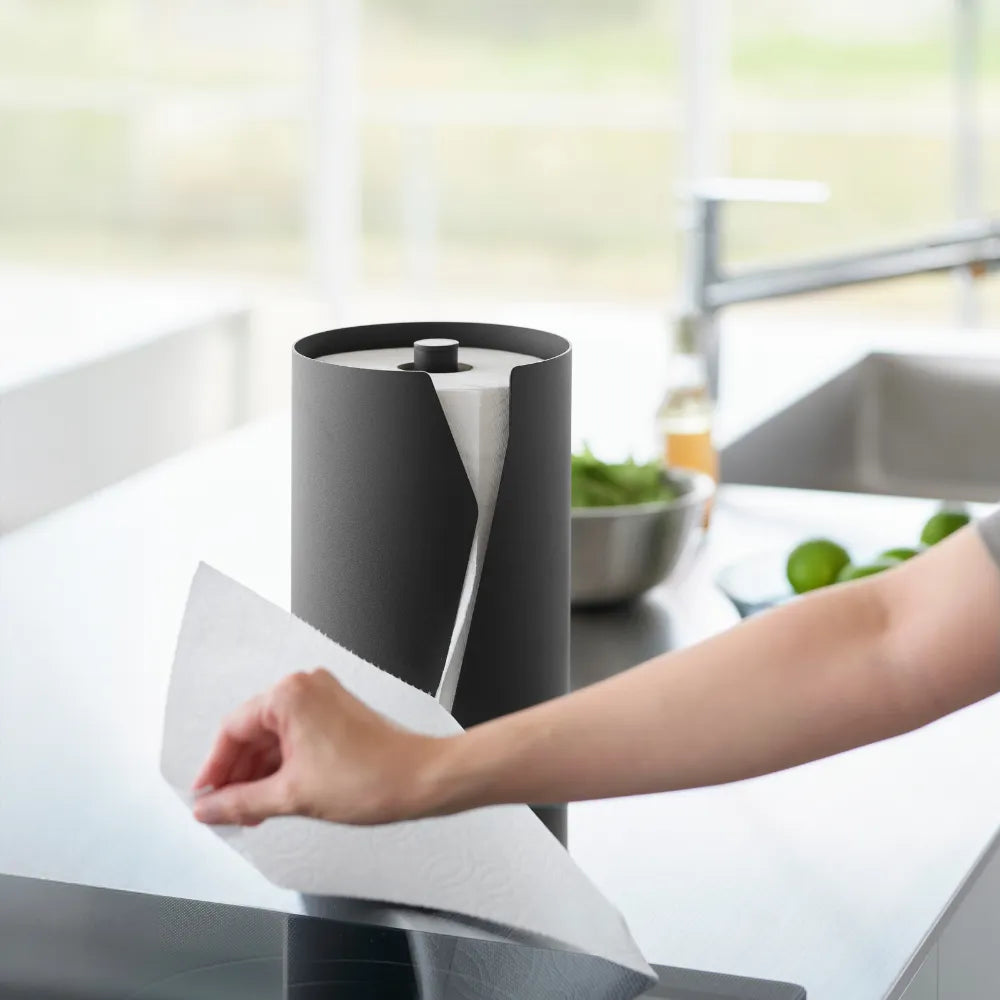 Keukenrolhouder voor brede keukenrollen tot Ø 15 cm Yamazaki