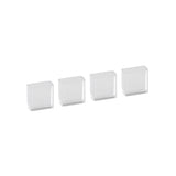 Voet voor ladeframe set van 4 transparant - Classic by Elfa