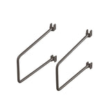 Boekensteun voor wandrail 200 mm set van 2 grafiet - Classic by Elfa