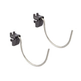 Grote ronde haak voor pegboard set van 2 grijs - Garage+ by Elfa