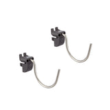 Kleine ronde haak voor pegboard set van 2 grijs - Garage+ by Elfa