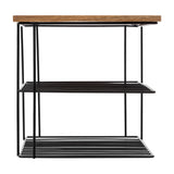 acacia-houten-keukenkast-rekje