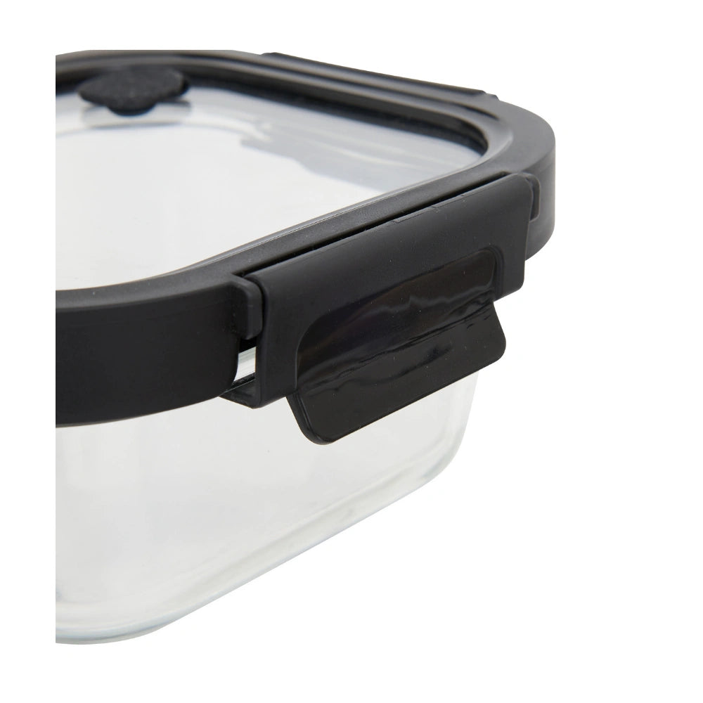Vierkant vershoudbakje glas 750 ml Five®