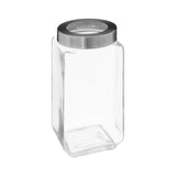 Glazen voorraadpot metalen draaideksel 2 liter Five®