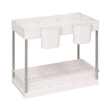 Keukenkast organizer uitschuifbaar 2 niveaus Five®