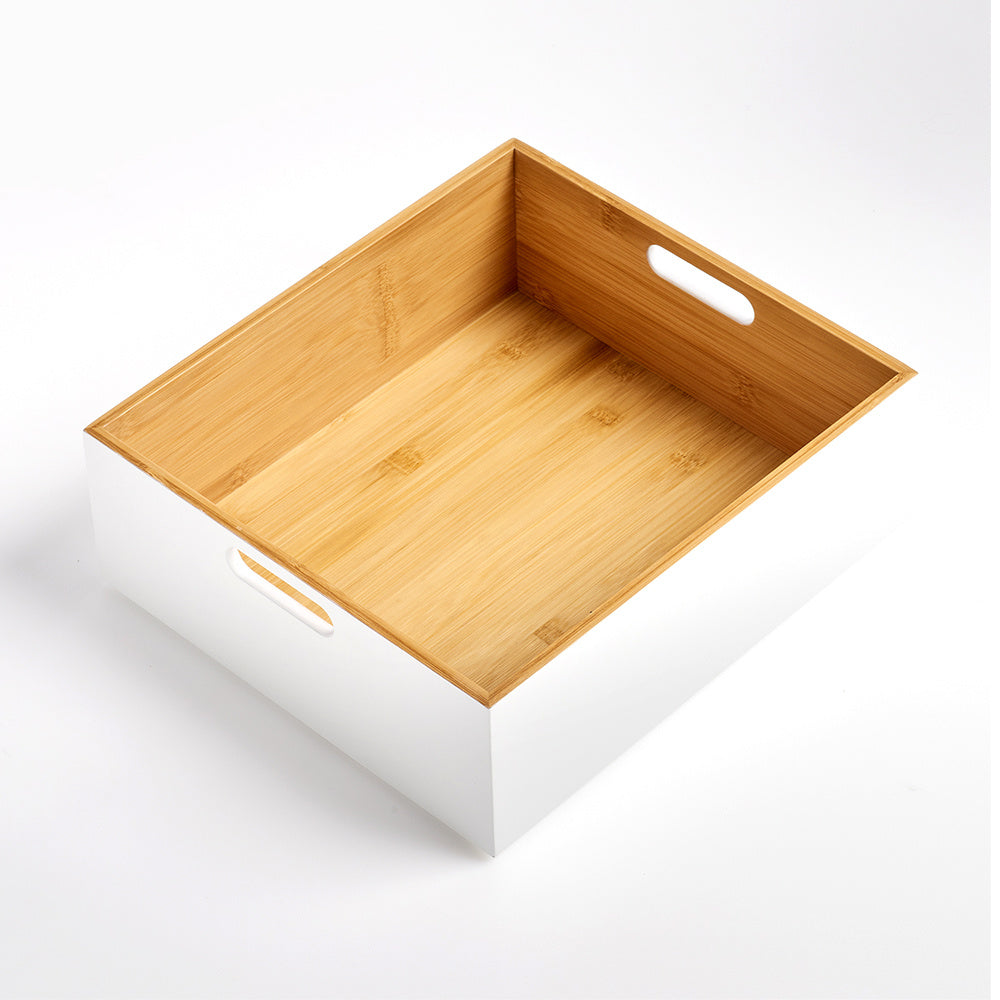 houten opbergbak