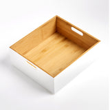 houten opbergbak