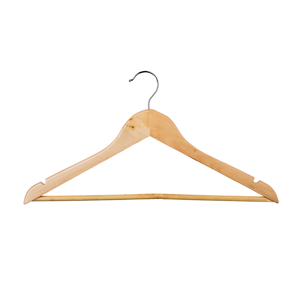 Houten kledinghangers