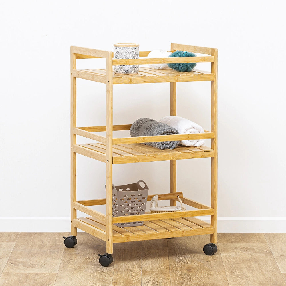 Houten keukentrolley 3 schappen Five®