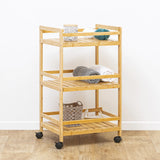 Houten keukentrolley 3 schappen Five®