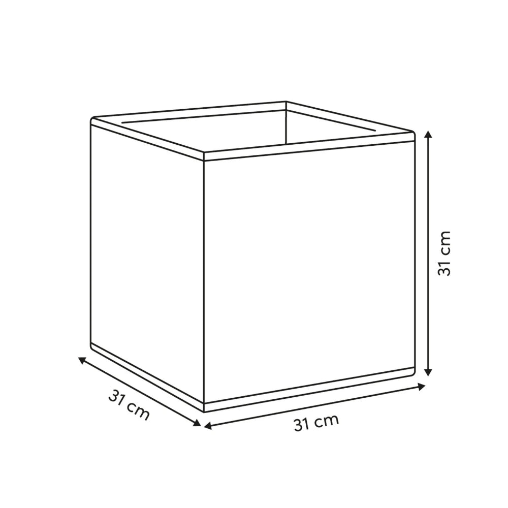 Opbergmand met touw structuur Five®