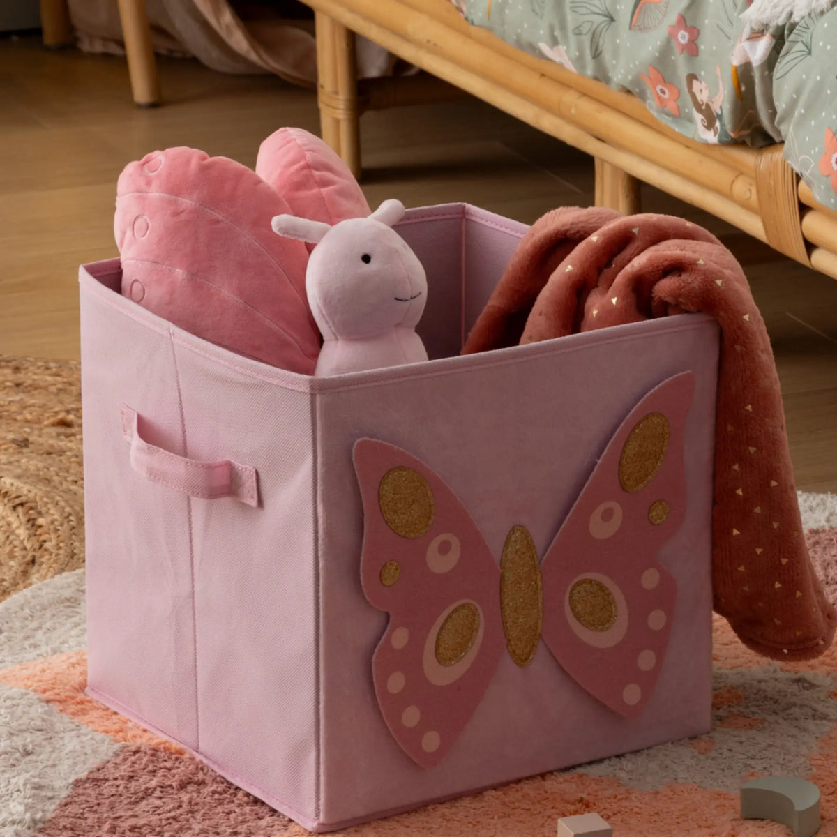 Opbergmand kinderkamer Vlinder Atmosphera