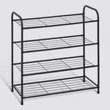 Zwart metalen schoenenrek 12 paar Five®