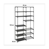 Modulair schoenenrek 8 etages voor 32 paar Five®