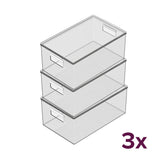 So Clever Opbergdoos medium met deksel (voordeelbundel) Classic Clear