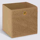 Opbergmand met geweven patroon bruin Five®
