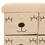 Bankje met lades teddy kinderkamer Atmosphera