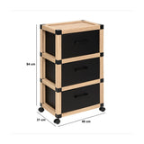 Trolley met 3 lades Five®