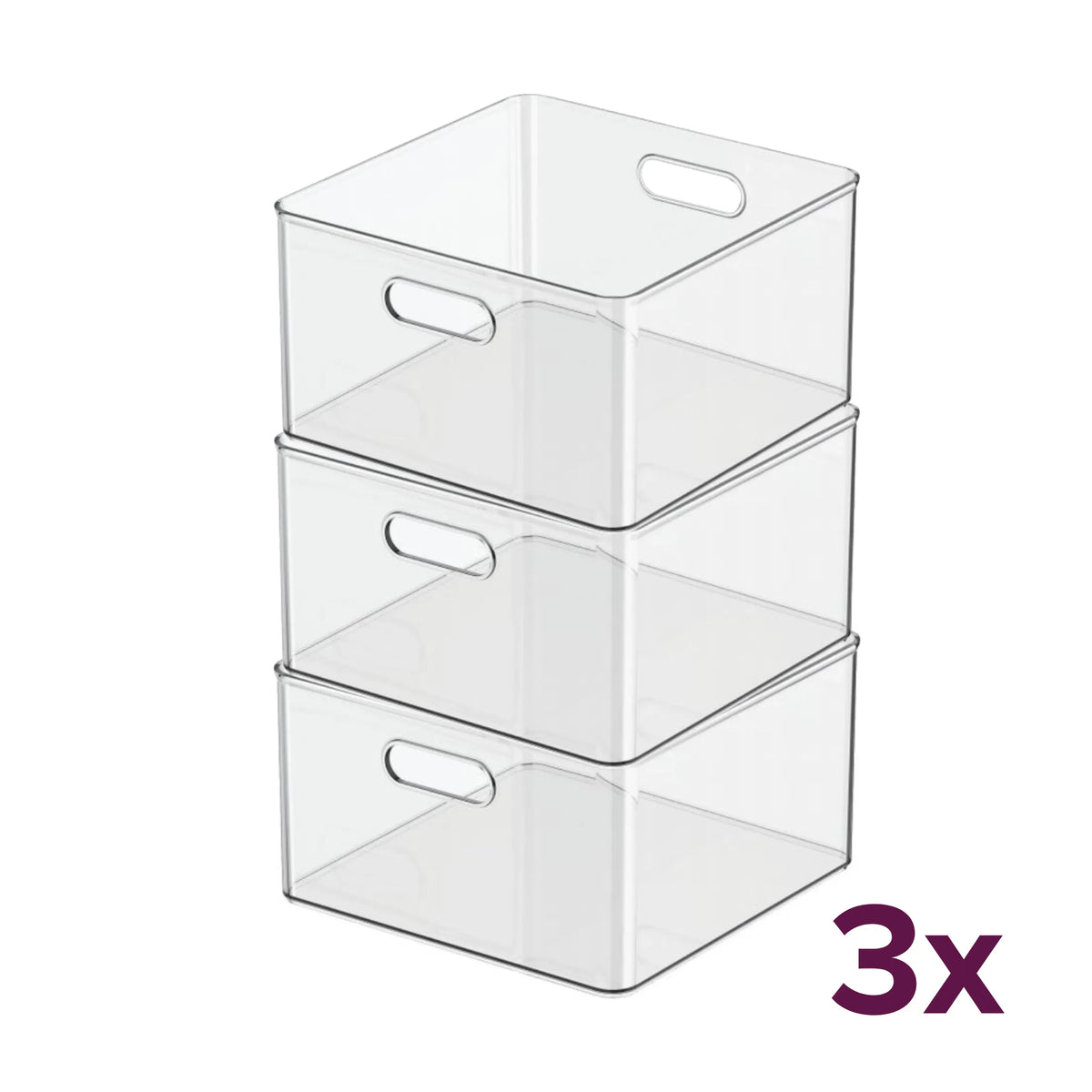 So Clever Transparant Opbergbakje Large (voordeelbundel) Classic Clear