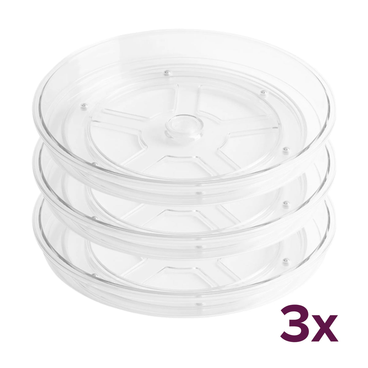 So Clever Draaiplateau Large Ø33.3 (voordeelbundel) Classic Clear