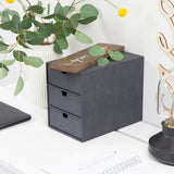 Bureau organizer met 3 lades Bigso Box of Sweden