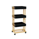 houten trolley badkamer of keuken Five®